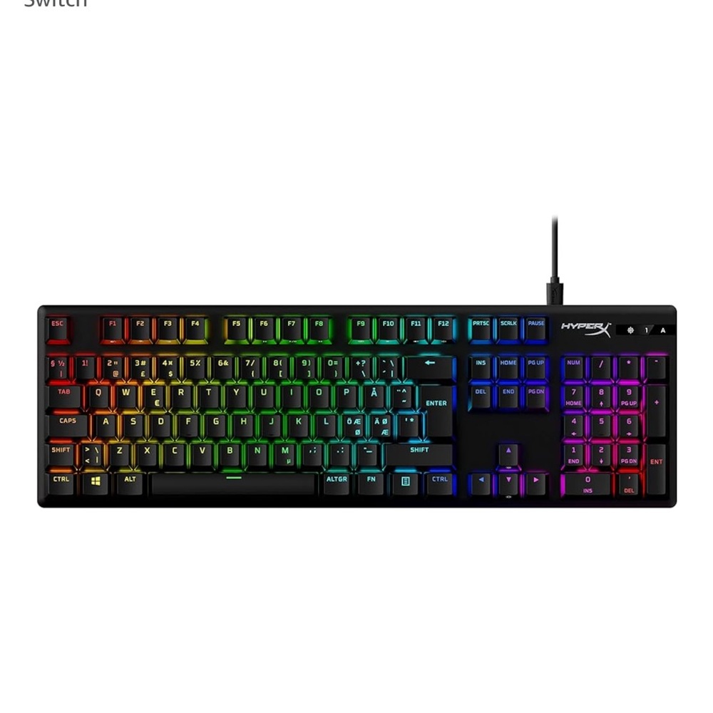 HyperX RGB Gaming Keyboard